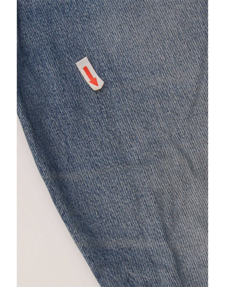 Levi's Womens 581 Straight Jeans W34 L32 Blue Cotton