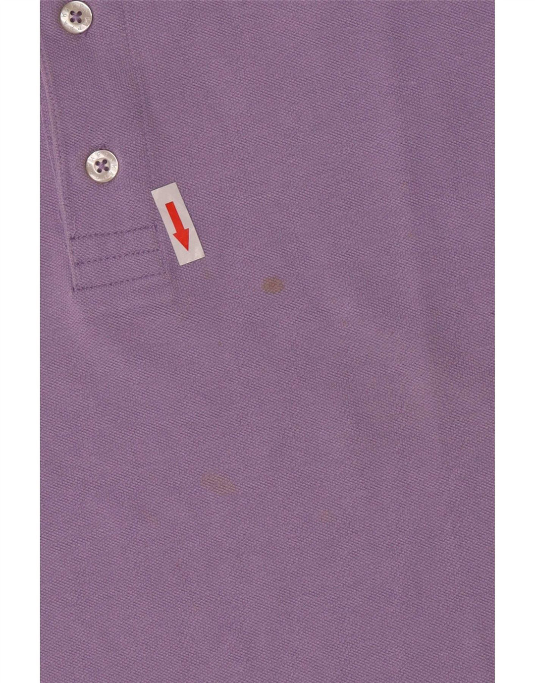 Kappa Mens Polo Shirt Medium Purple Cotton
