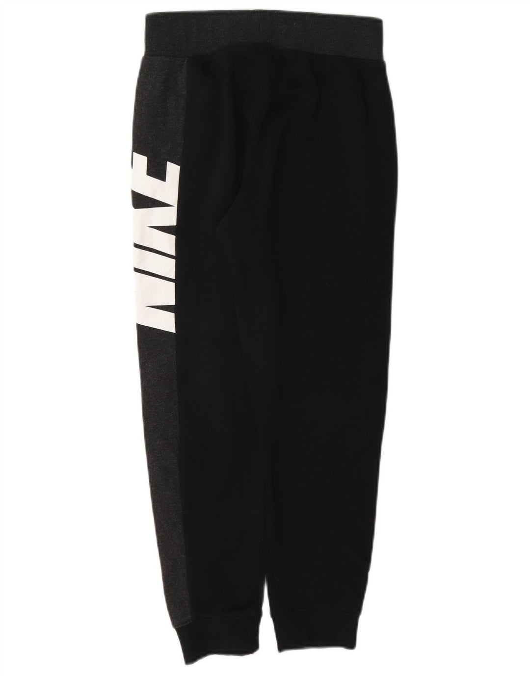 Nike Boys Graphic Tracksuit Trousers Joggers 8-9 Years Small Black