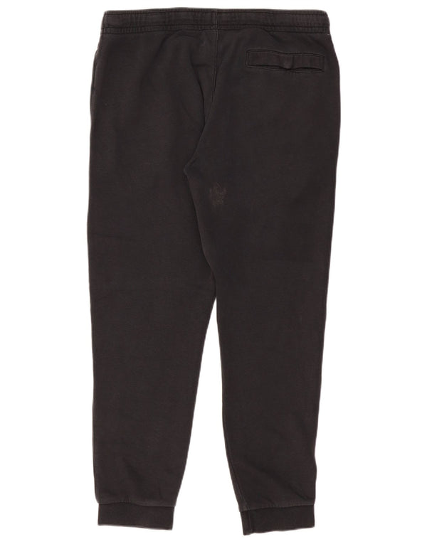 NIKE Mens Tracksuit Trousers Joggers Large  Black Cotton