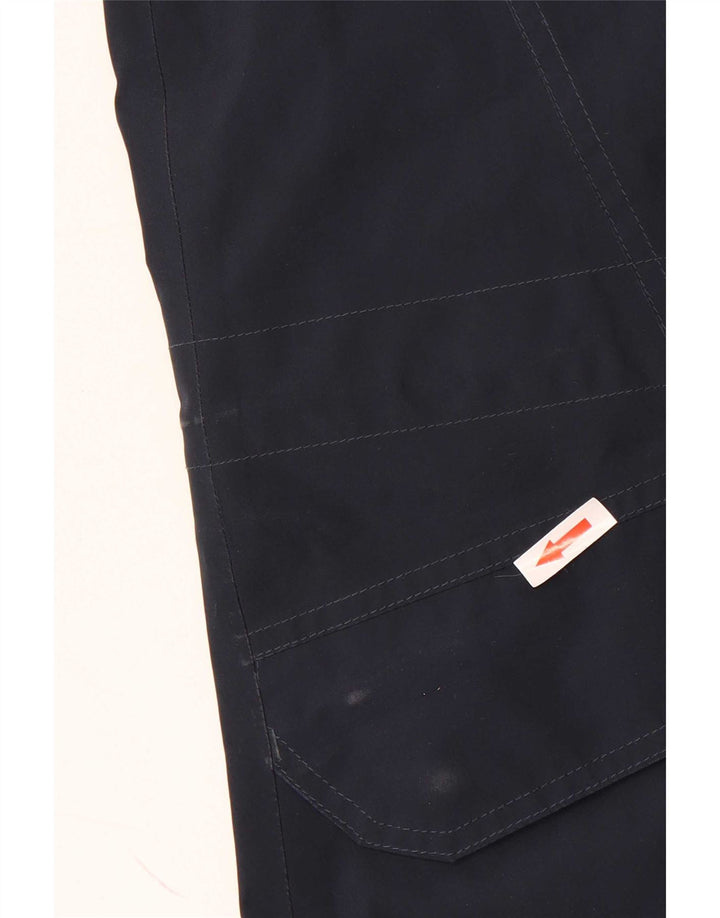 Berghaus Mens Hooded Rain Jacket UK 38 Medium Navy Blue Polyester