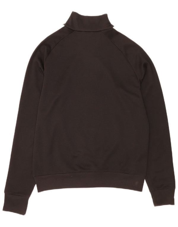 Puma Mens Graphic Tracksuit Top Jacket Large Black Colourblock Polyester