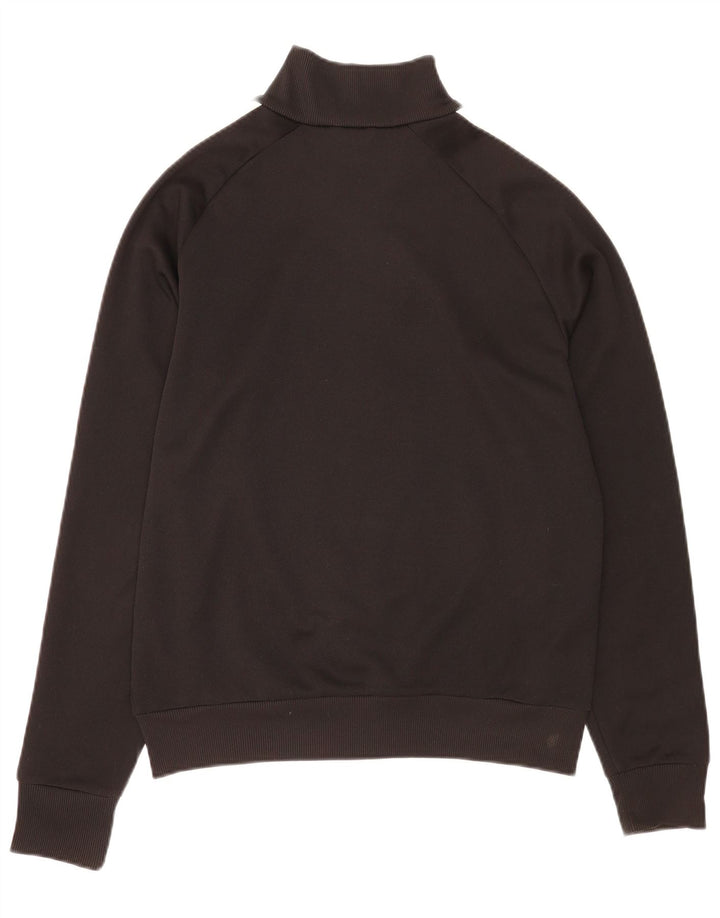 Puma Mens Graphic Tracksuit Top Jacket Large Black Colourblock Polyester