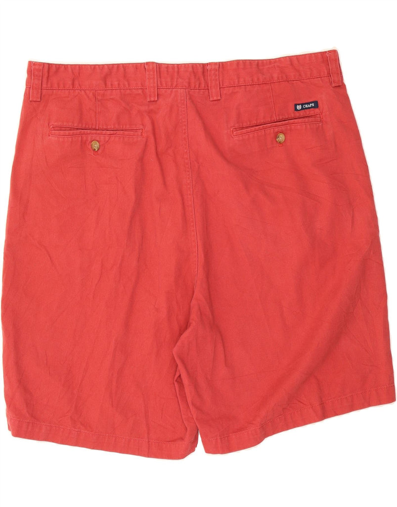 CHAPS Mens Chino Shorts W40 XL Red Cotton Vintage Chaps and Second-Hand Chaps from Messina Hembry 