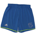 Adidas Mens Graphic Sport Shorts Large Blue Polyester