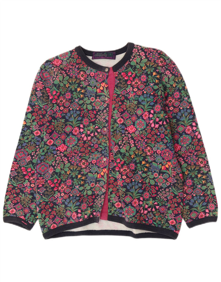 Best Company Womens Cardigan Sweater US 8 Medium Multicoloured