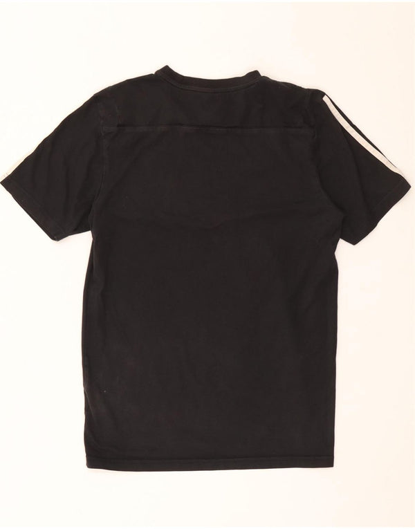 Adidas Mens Climalite T-Shirt Top Small Black Cotton