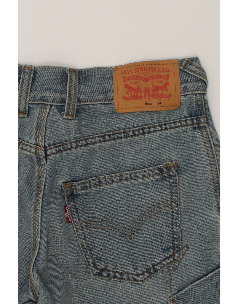 LEVI'S Boys Denim Shorts 7-8 Years W24  Blue Cotton | Vintage Levi's | Thrift | Second-Hand Levi's | Used Clothing | Messina Hembry 