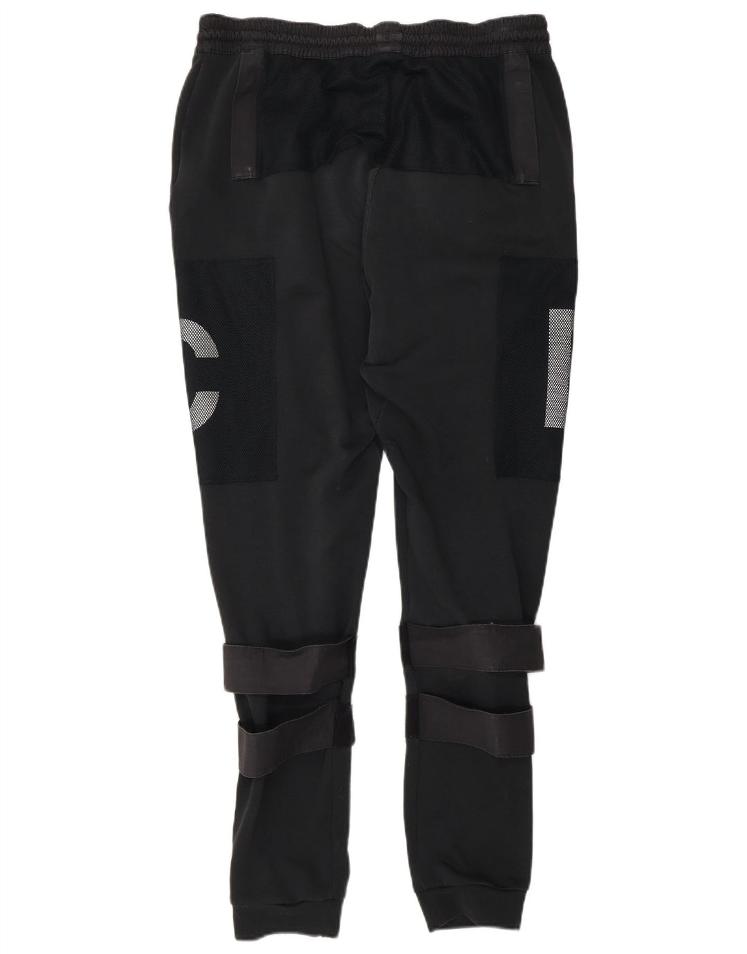 Nike Mens Graphic Tracksuit Trousers Joggers Medium  Black Polyester