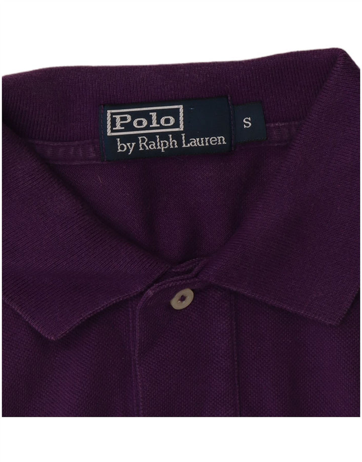 POLO RALPH LAUREN Mens Polo Shirt Small Purple