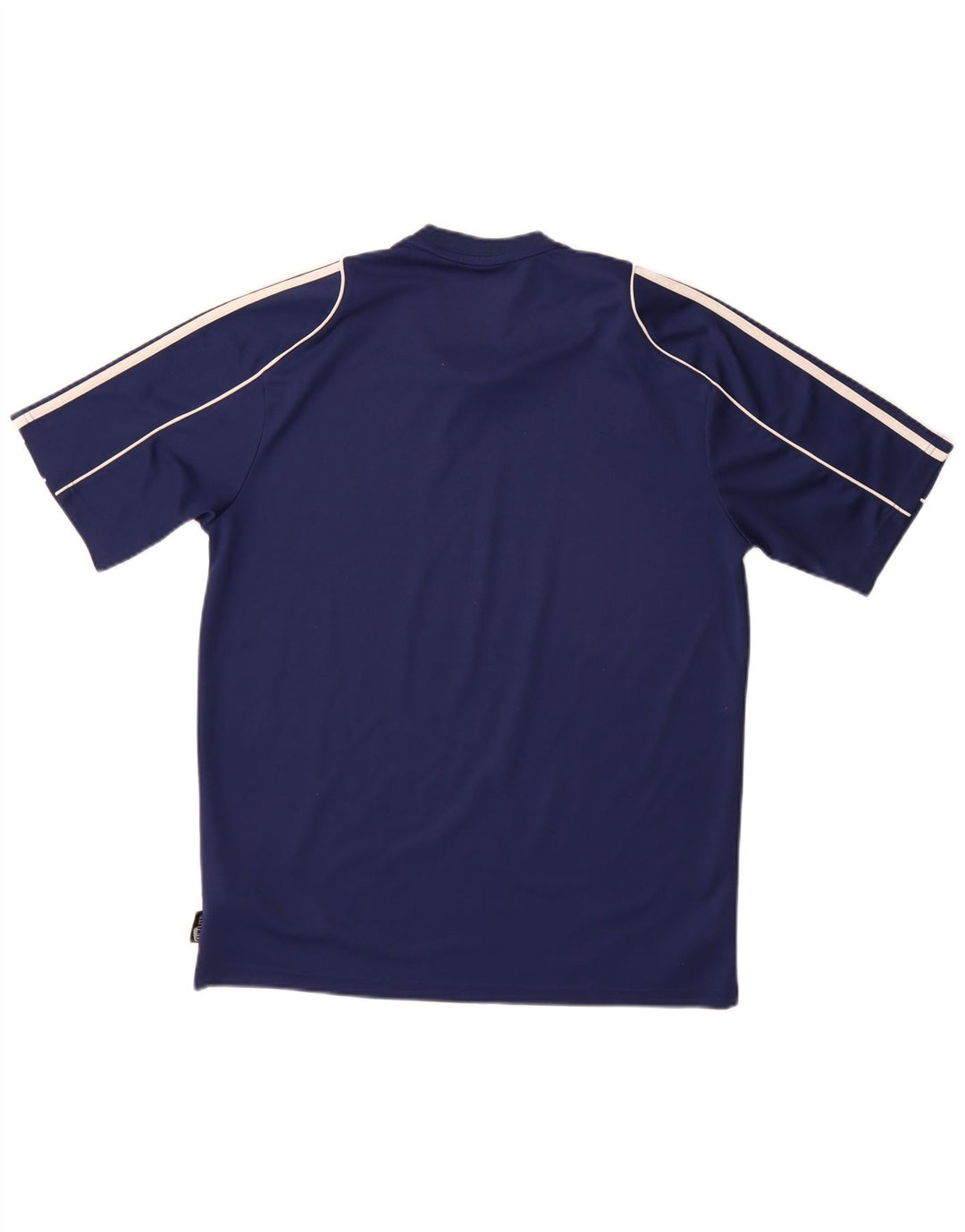 Adidas Mens Climalite T-Shirt Top Medium Navy Blue Polyester