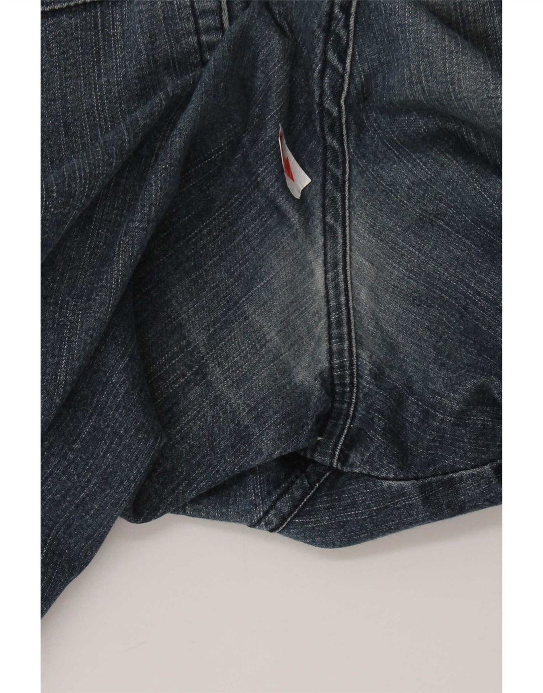 Trussardi Mens Straight Jeans W34 L30 Blue Cotton