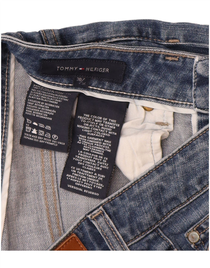 Tommy Hilfiger Womens Denim Shorts W30 Medium Blue Cotton