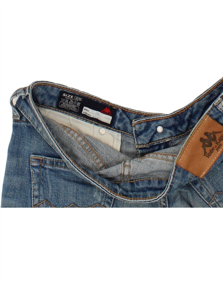 KAPPA Womens Slim Jeans W29 L32  Blue Cotton Vintage Kappa and Second-Hand Kappa from Messina Hembry 