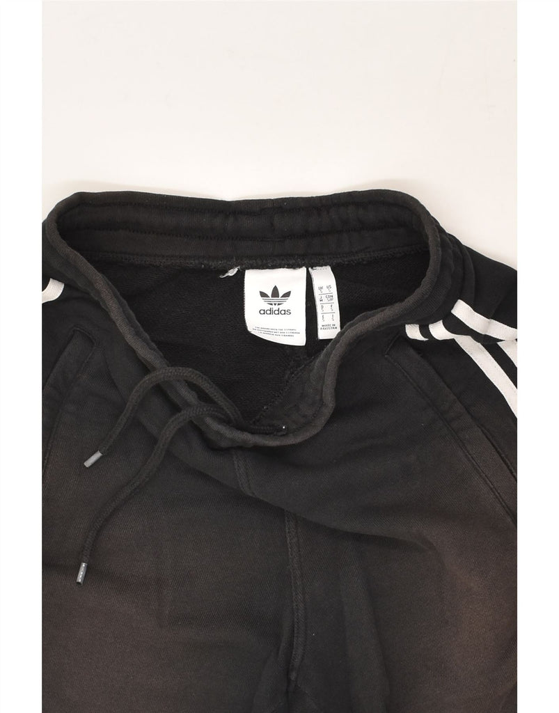 ADIDAS Mens Sport Shorts Small Black Cotton | Vintage Adidas | Thrift | Second-Hand Adidas | Used Clothing | Messina Hembry 