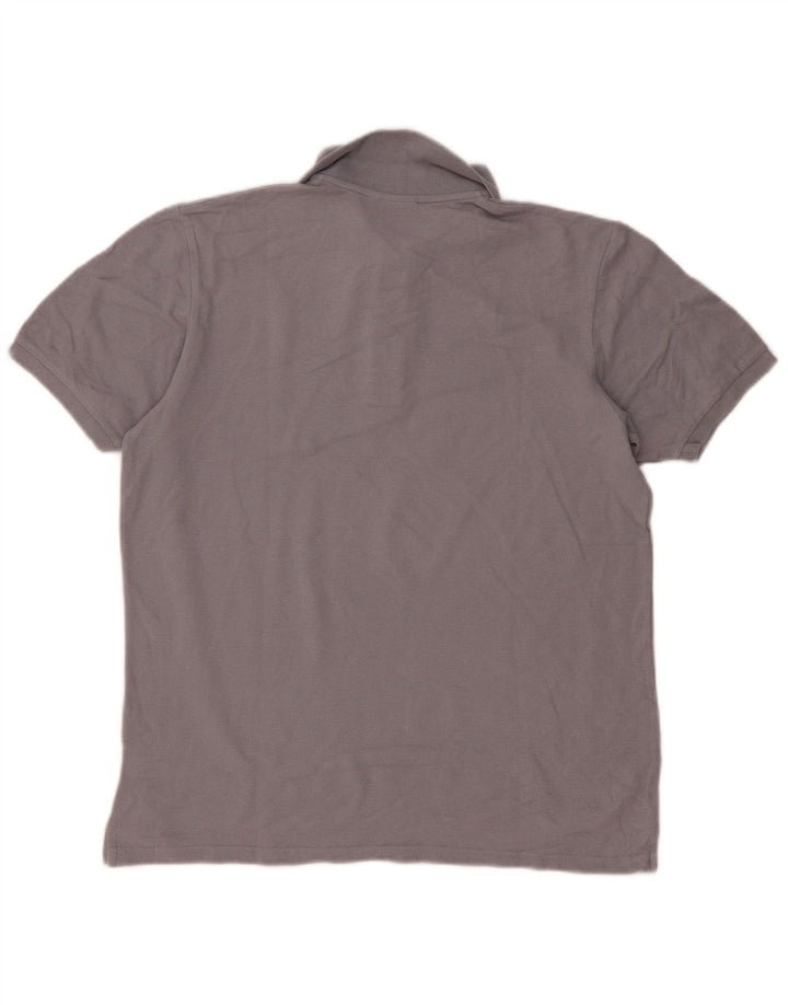 Gianmarco Venturi Mens Polo Shirt Large Grey