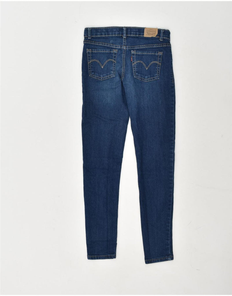 LEVI'S Girls 710 Super Skinny Jeans 11-12 Years W26 L25  Blue Cotton | Vintage Levi's | Thrift | Second-Hand Levi's | Used Clothing | Messina Hembry 