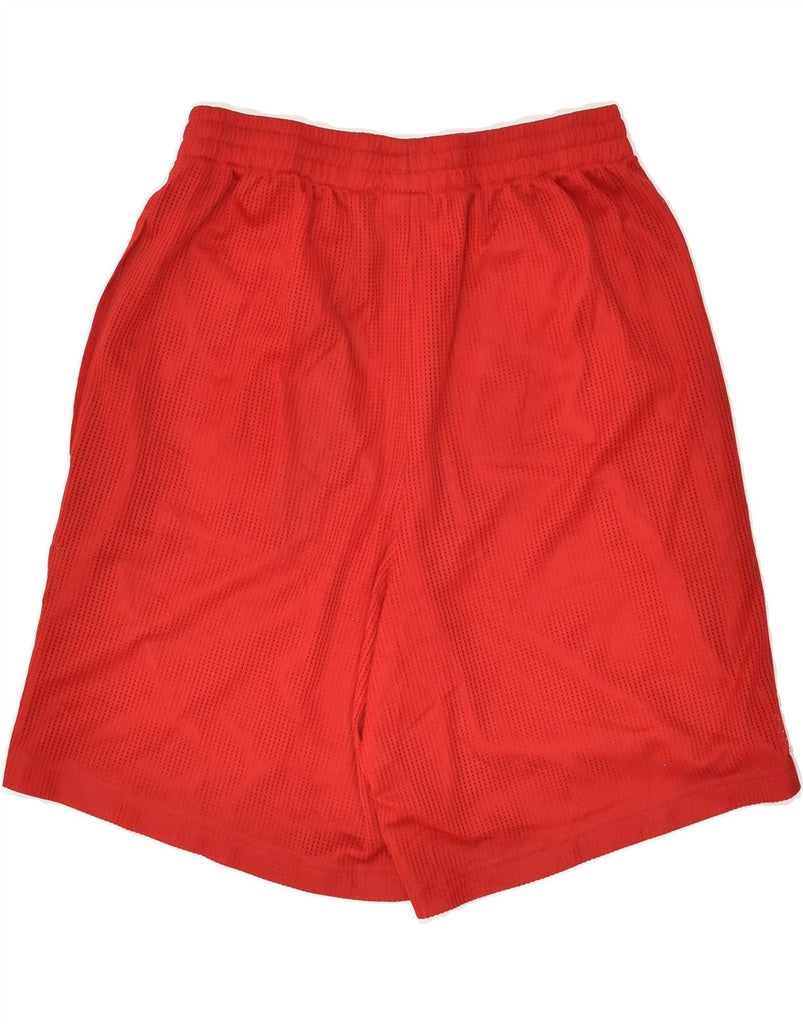 STARTER Mens Sport Shorts Small Red Polyester | Vintage Starter | Thrift | Second-Hand Starter | Used Clothing | Messina Hembry 