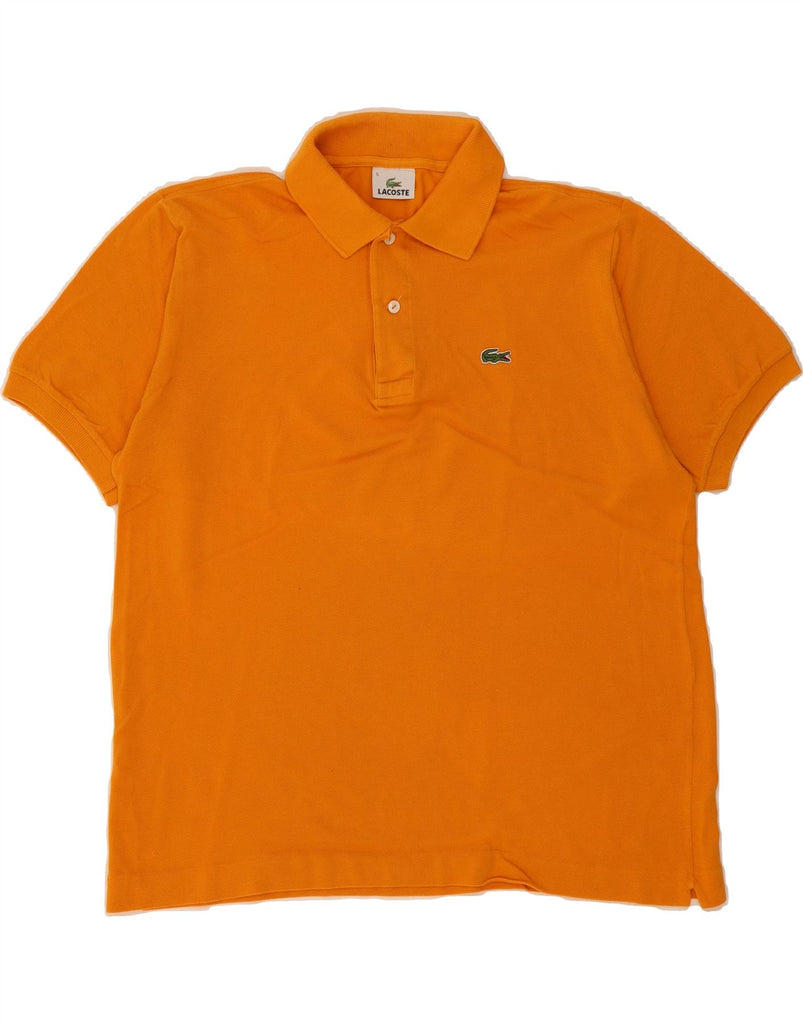 LACOSTE Mens Polo Shirt Size 5 Large Orange Cotton Vintage Lacoste and Second-Hand Lacoste from Messina Hembry 