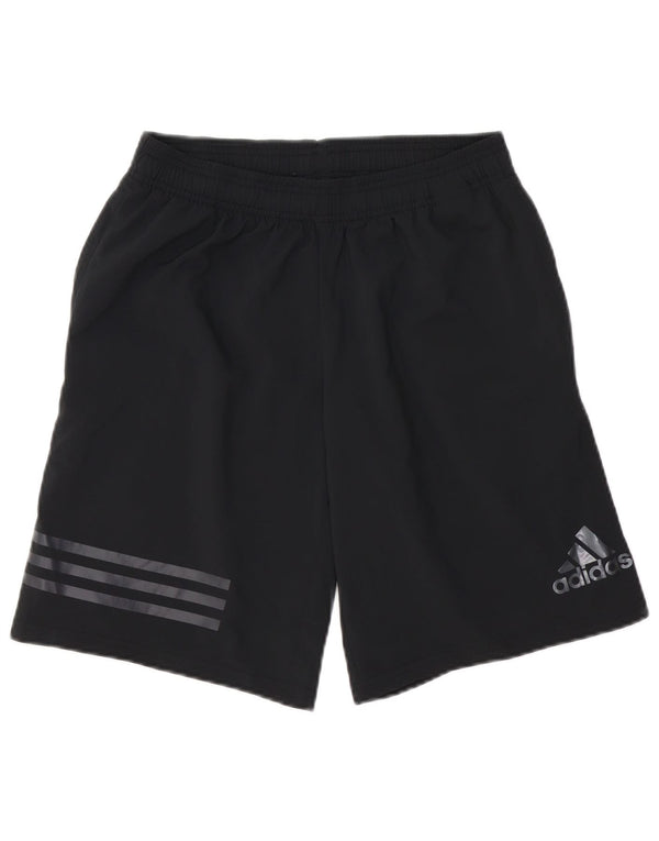 Adidas Mens Climalite Sport Shorts Small Black Polyester