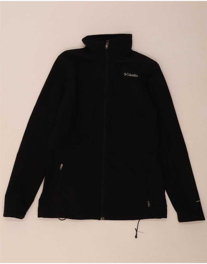 COLUMBIA Womens Omni-Shield Tracksuit Top Jacket UK 14 Medium Black