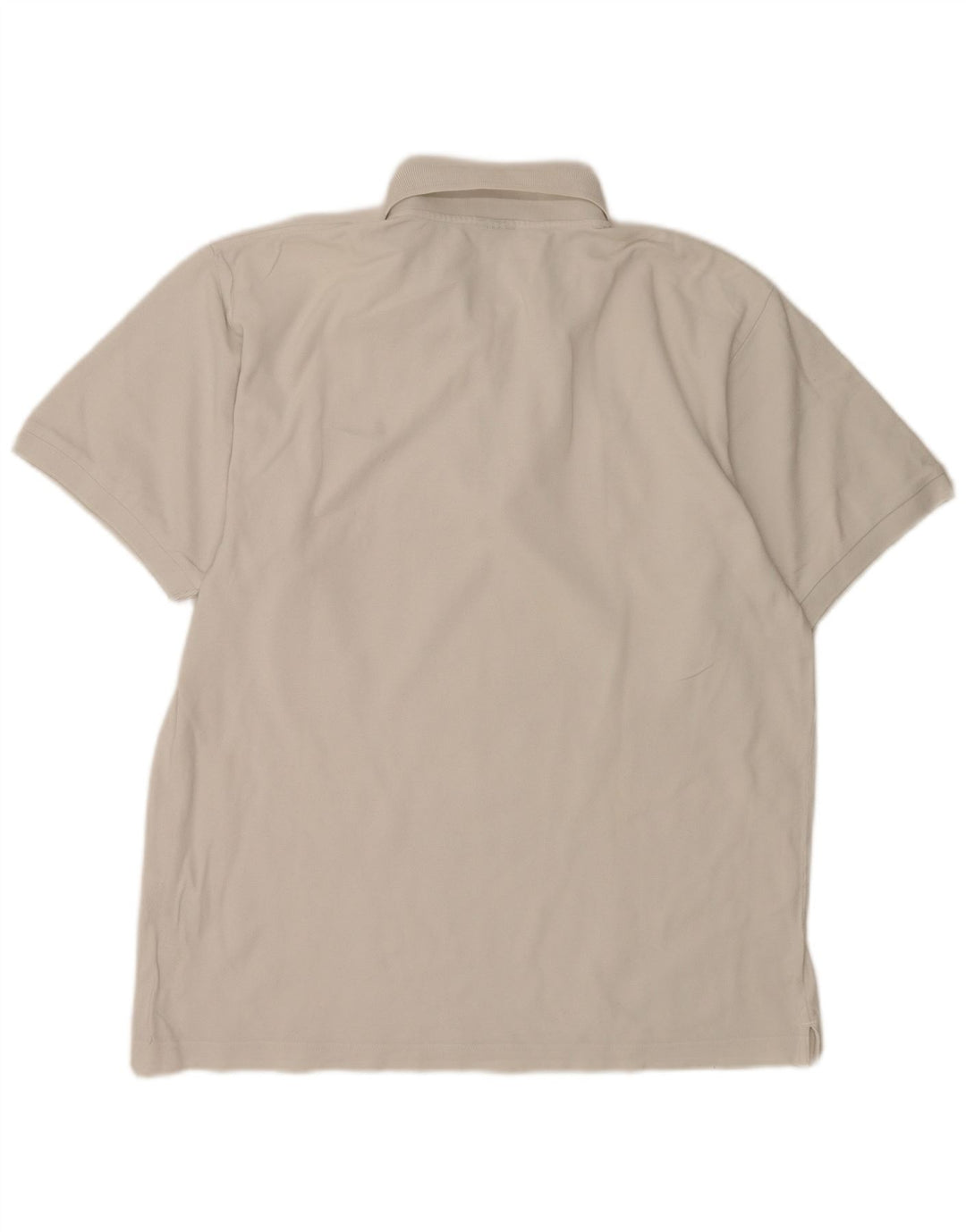 Nike Mens Polo Shirt UK 39/41 Medium White Cotton