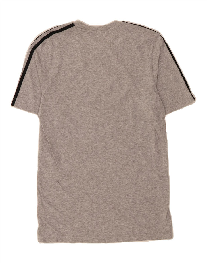 ADIDAS Mens T-Shirt Top Small Grey Cotton Vintage Adidas and Second-Hand Adidas from Messina Hembry 