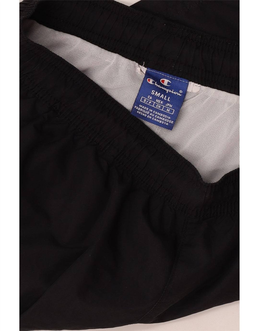 Champion Mens Graphic Swimming Shorts Small  Black