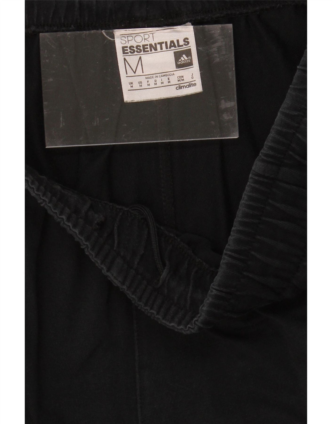 ADIDAS Womens Climalite Sport Shorts UK 12 Medium  Black Vintage Adidas and Second-Hand Adidas from Messina Hembry 