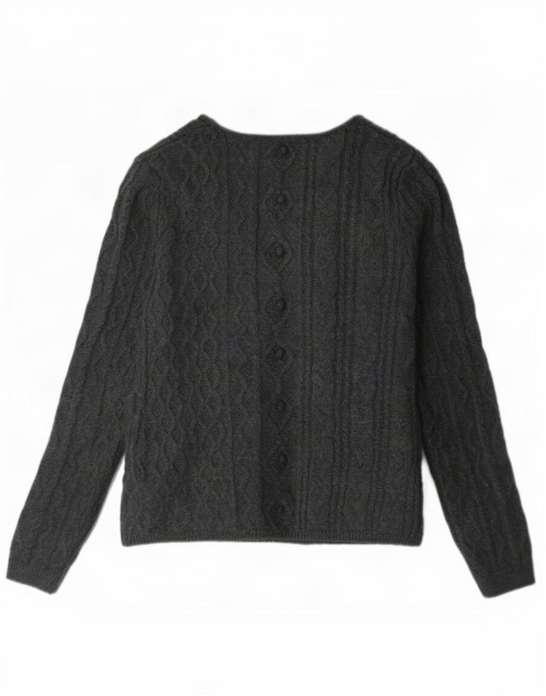 Zara Womens Cardigan Sweater UK 14 Large Grey