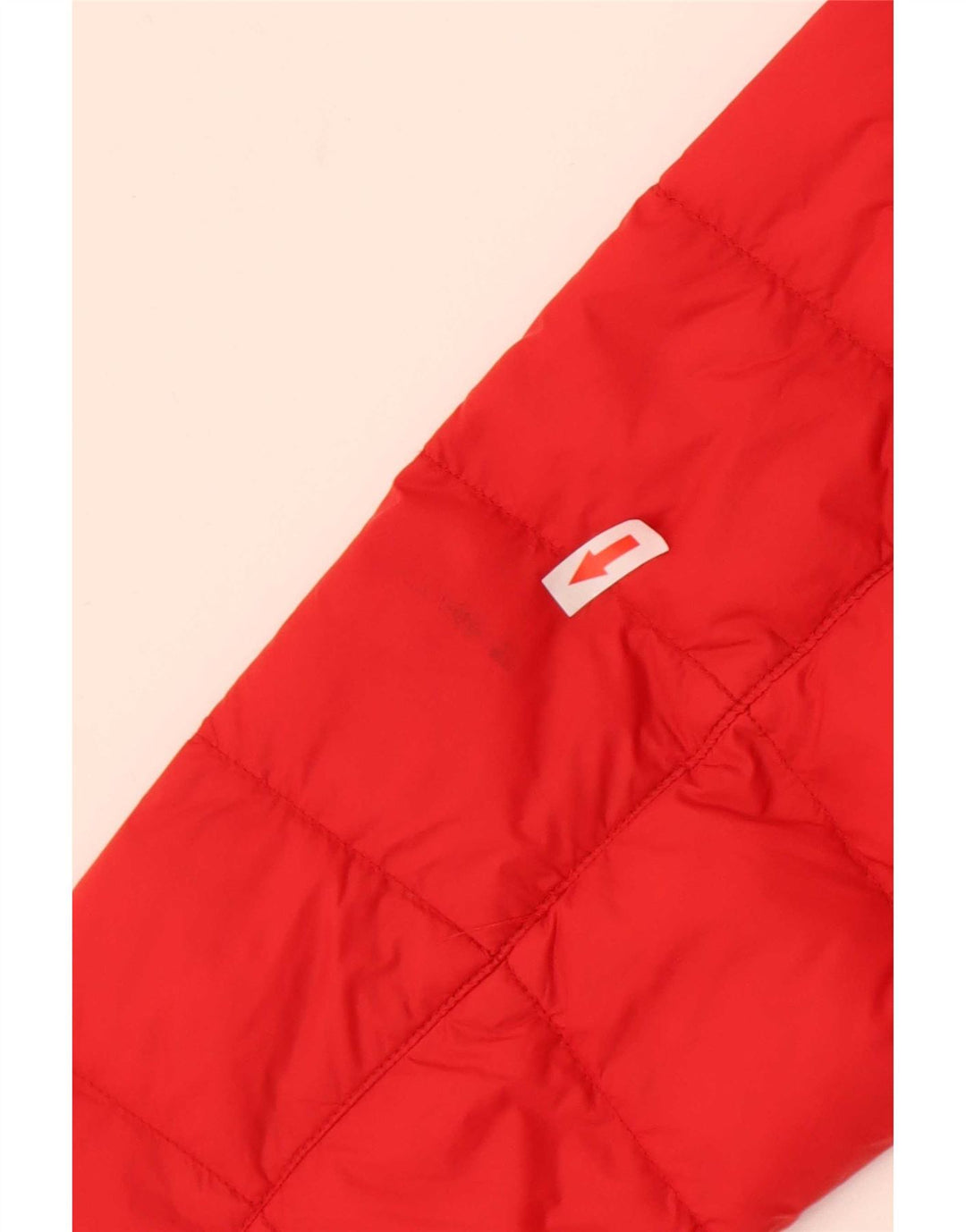 Tommy Hilfiger Womens Padded Jacket UK 16 Large Red Polyamide