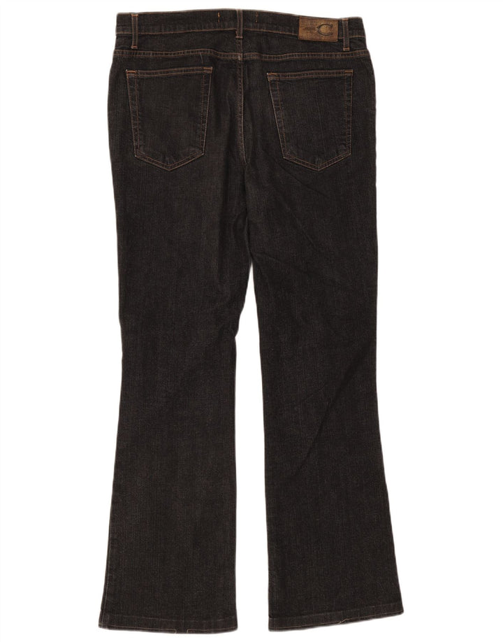 Just Cavalli Mens Bootcut Jeans IT 52 XL W38 L30 Black Cotton