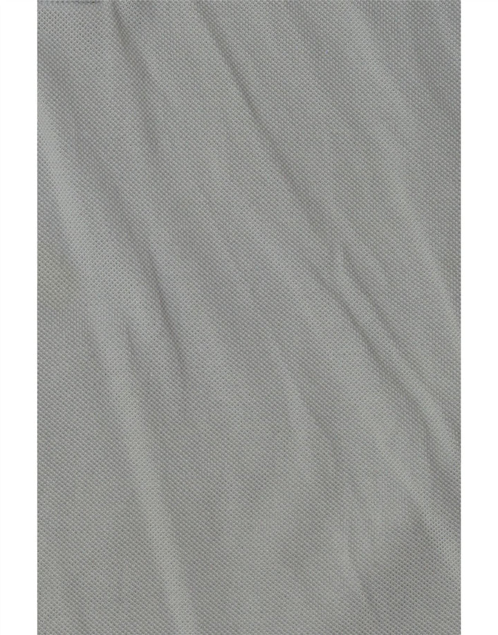 LACOSTE Mens Polo Shirt Size 5 Large Blue Cotton