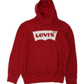 LEVI'S Boys Graphic Hoodie Jumper 11-12 Years Red Cotton | Vintage Levi's | Thrift | Second-Hand Levi's | Used Clothing | Messina Hembry 