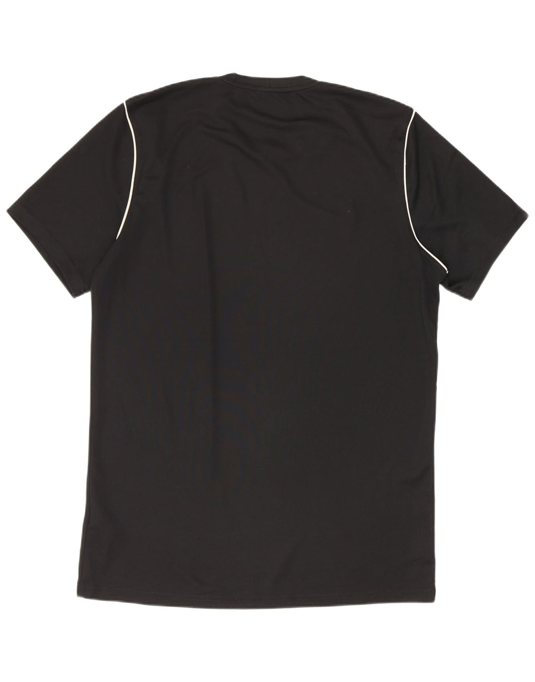 Nike Mens Dri Fit T-Shirt Top Medium Black Polyester
