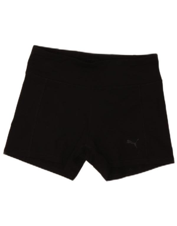 Puma Womens Sport Shorts UK 6 XS Black Polyester Sports