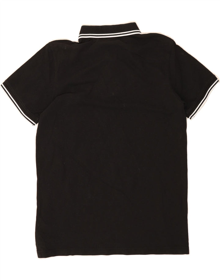 KAPPA Mens Polo Shirt Large Black Cotton Vintage Kappa and Second-Hand Kappa from Messina Hembry 