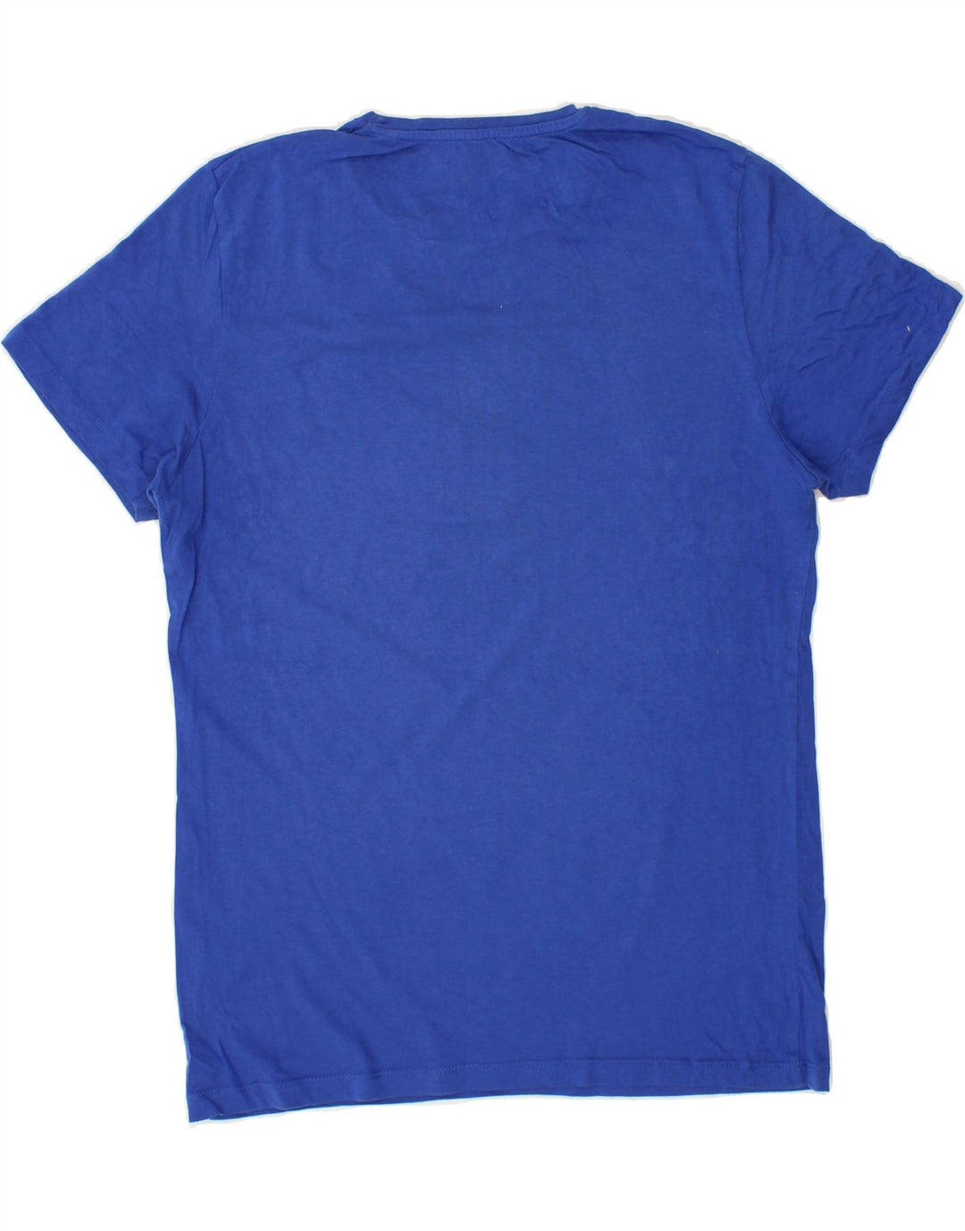 JACK & JONES Mens Graphic T-Shirt Top Large Blue Cotton Vintage Jack & Jones and Second-Hand Jack & Jones from Messina Hembry 