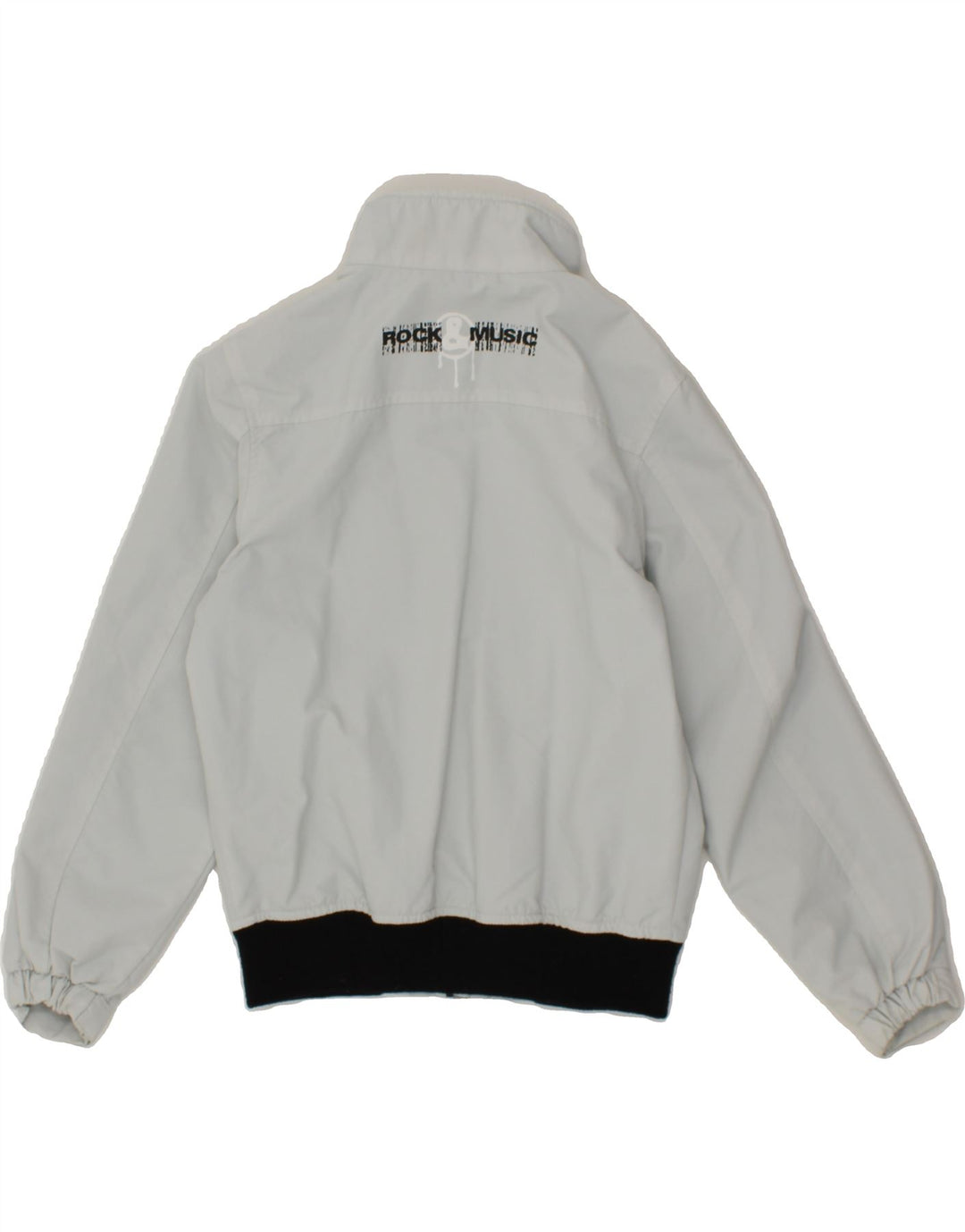 BEST COMPANY Boys Graphic Bomber Jacket 9-10 Years Grey Polyamide Vintage Best Company and Second-Hand Best Company from Messina Hembry 