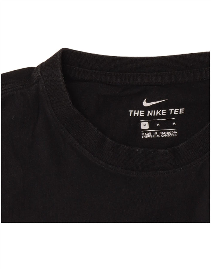Nike Mens T-Shirt Top Medium Black