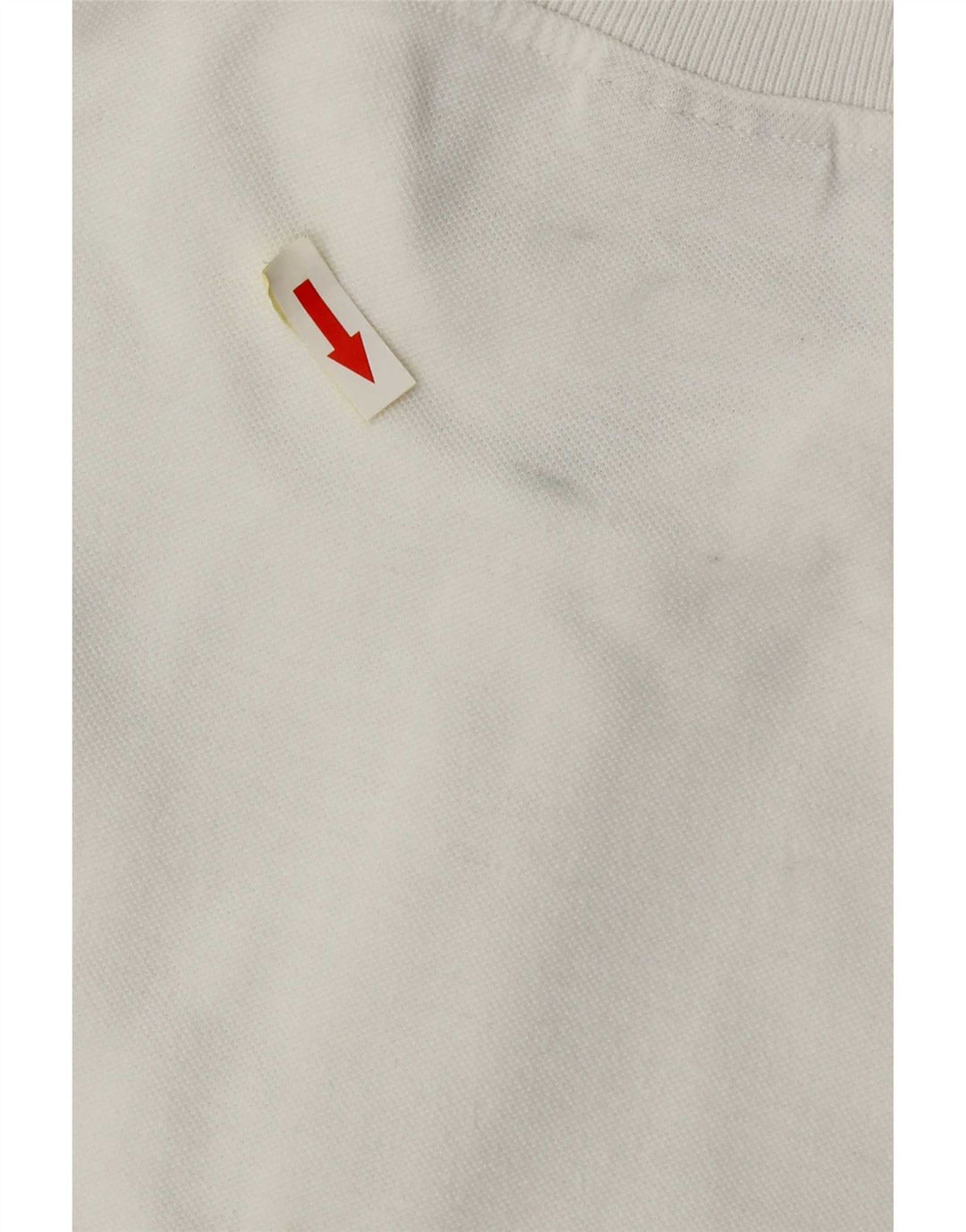 Think Pink Mens Polo Shirt Small White