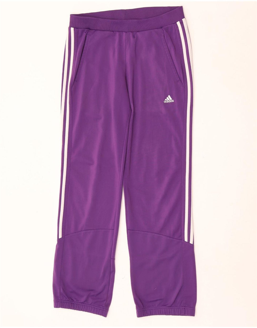 Adidas Womens Tracksuit Trousers UK 8/10 Small  Purple Polyester