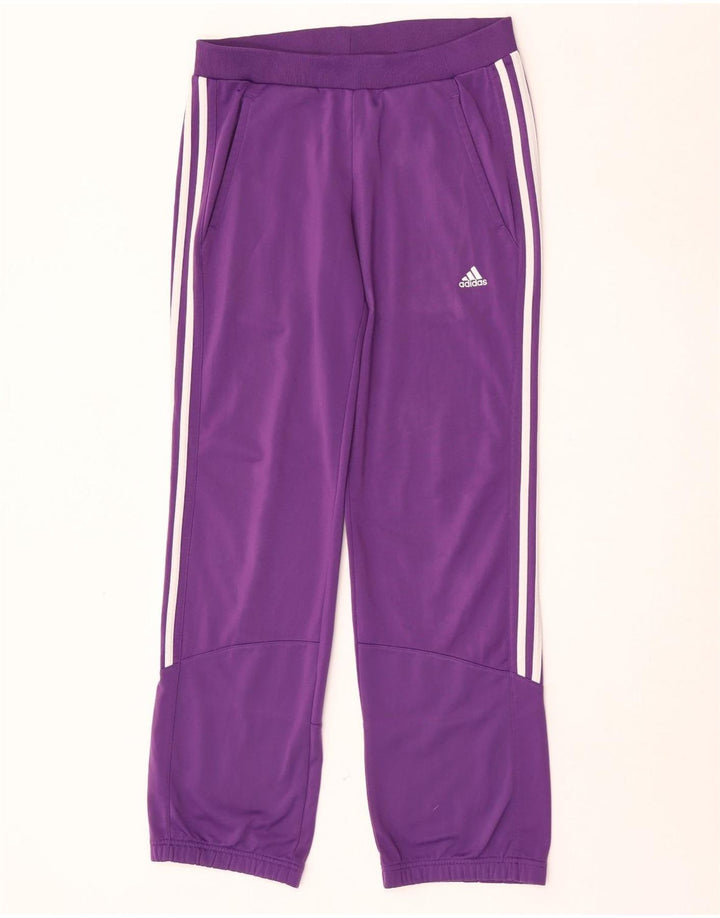 Adidas Womens Tracksuit Trousers UK 8/10 Small  Purple Polyester
