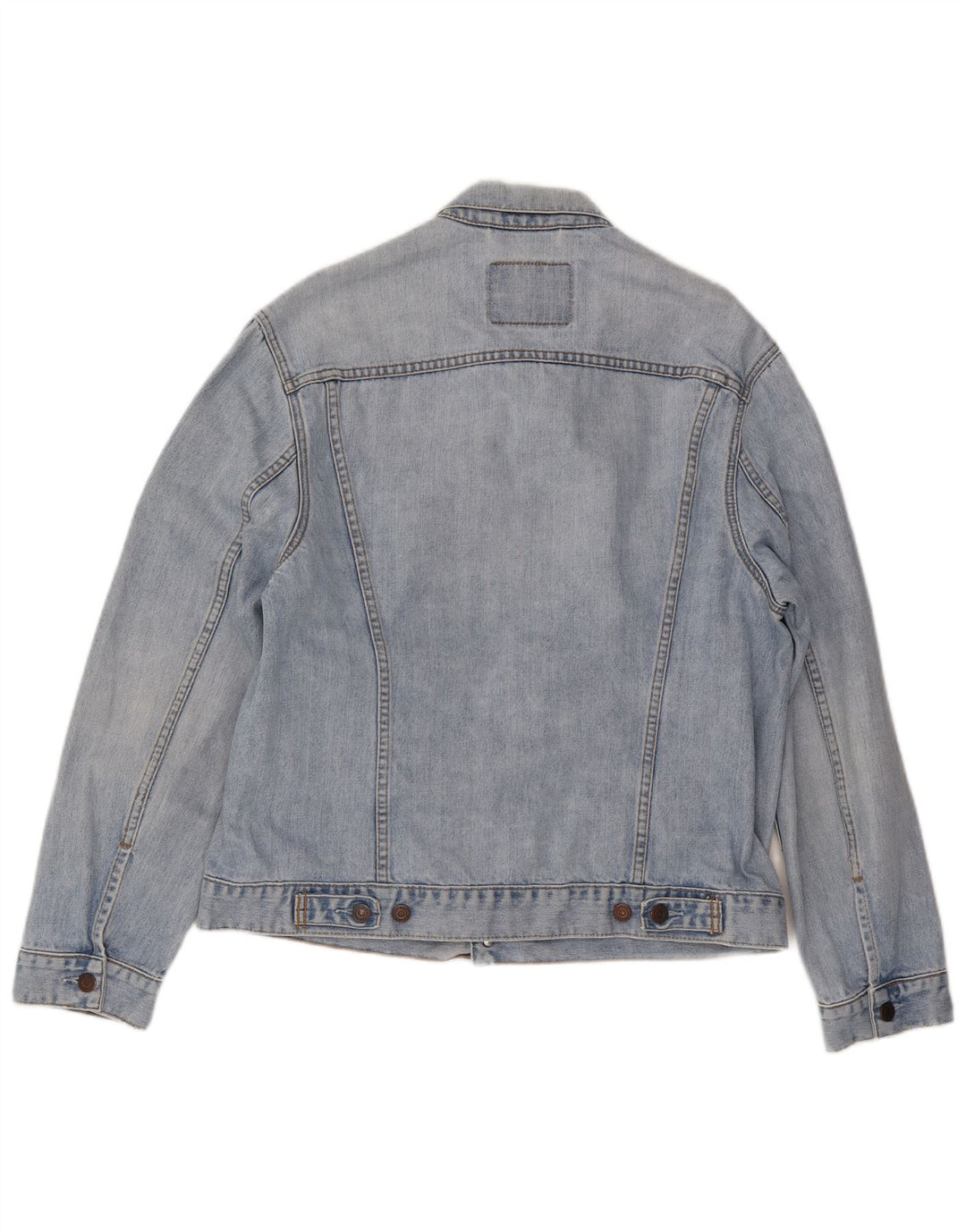 Levi's Mens Denim Jacket UK 40 Large Blue Cotton