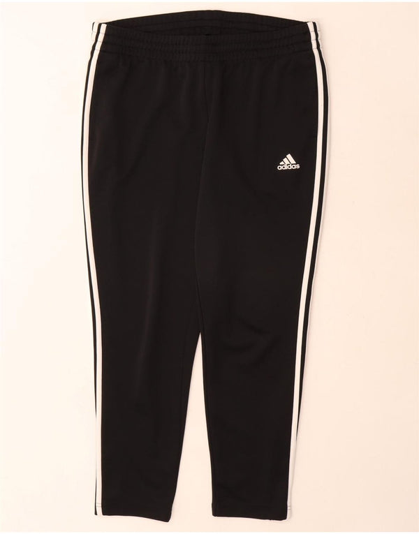 Adidas Womens Tracksuit Trousers UK 16/18 Large  Black Polyester