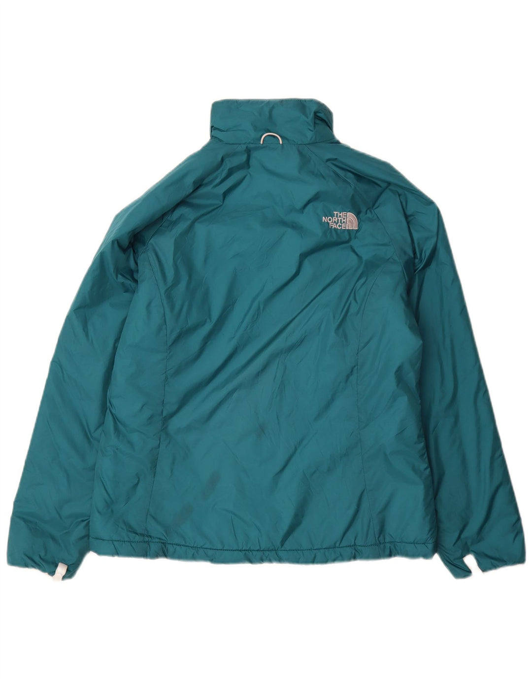The North Face Womens Liner Bomber Jacket UK 14 Medium Blue Nylon