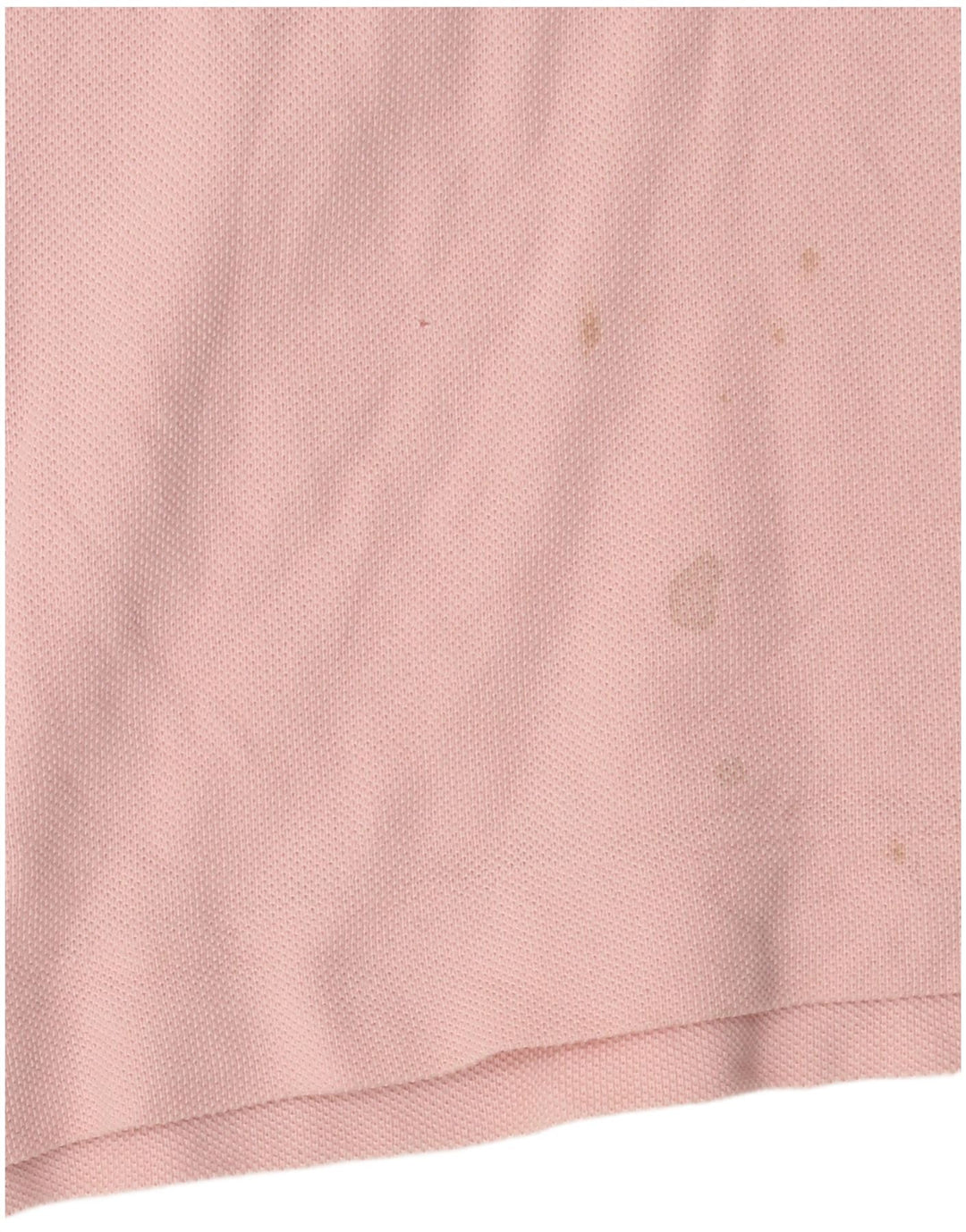 Lacoste Mens Polo Shirt Size 4 Medium Pink Cotton