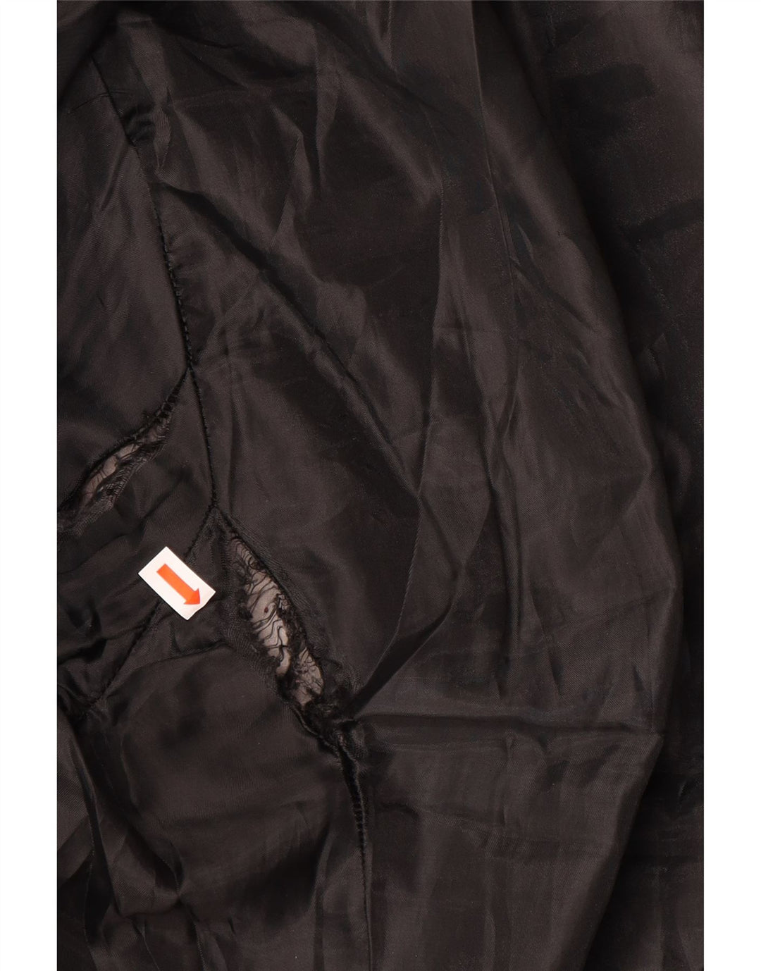Zara Womens Padded Jacket UK 16 Large Black Nylon