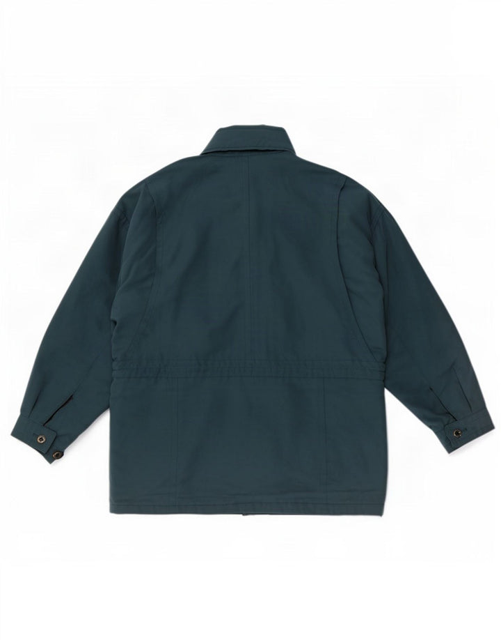 Bongardi Mens Loose Fit Utility Jacket EU 46 Small Blue Polyester