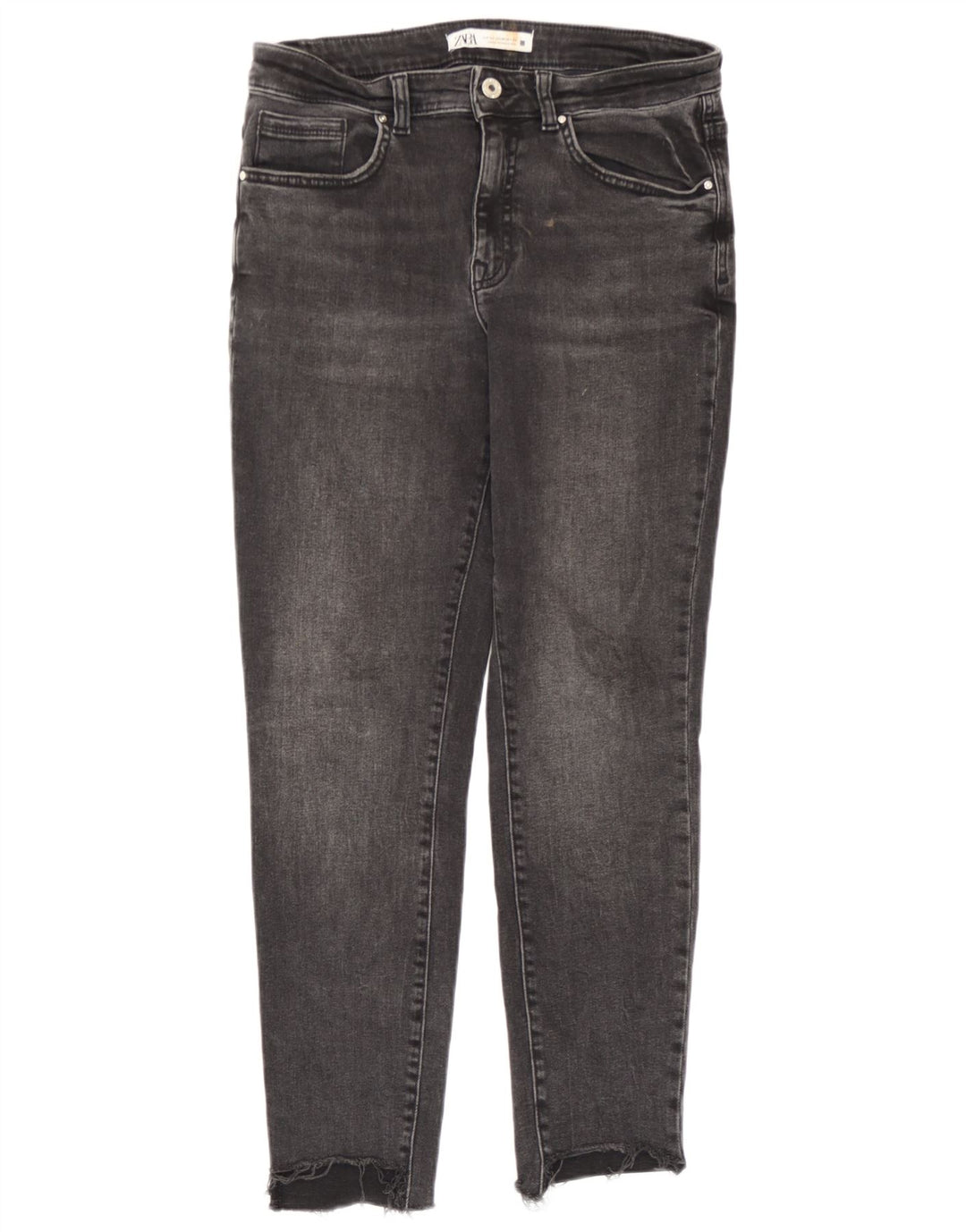 Zara Womens Slim Jeans EU 42 Large W32 L26 Grey